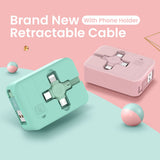 4in1 Retractable Charging Cable